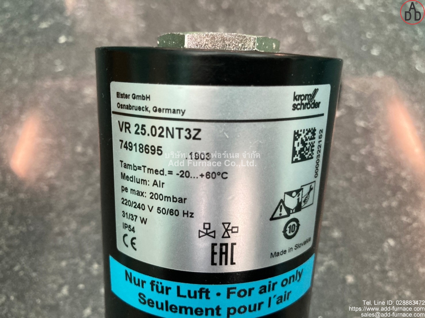 Kromschroder Solenoid Coil VR 25.02NT3Z (18)